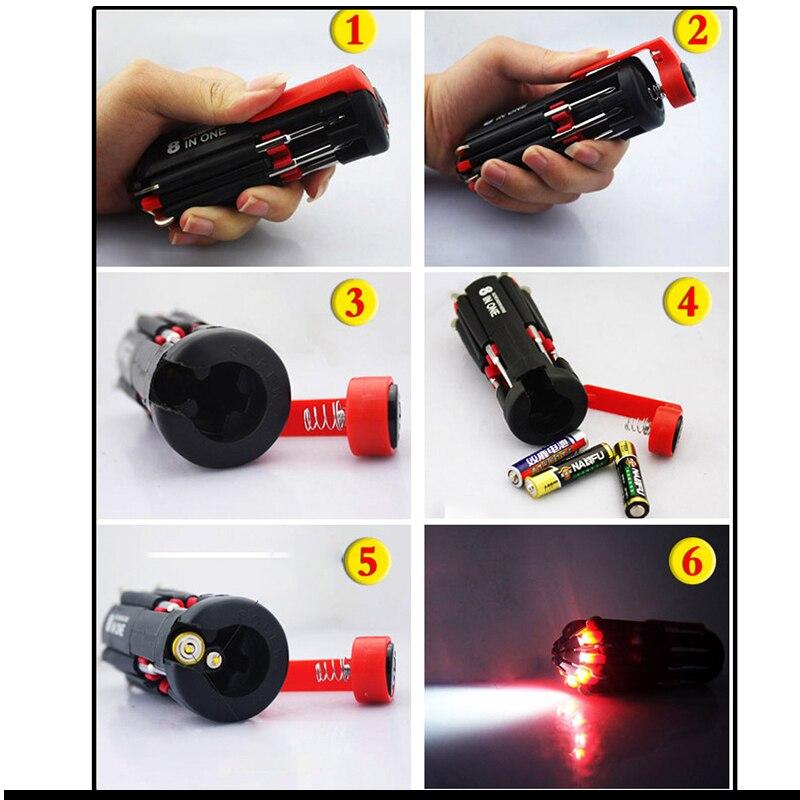 8 in 1 Multifunctional LED Screwdriver - Mystery Gadgets 8-in-1-multifunctional-led-screwdriver, Gadget, Tool