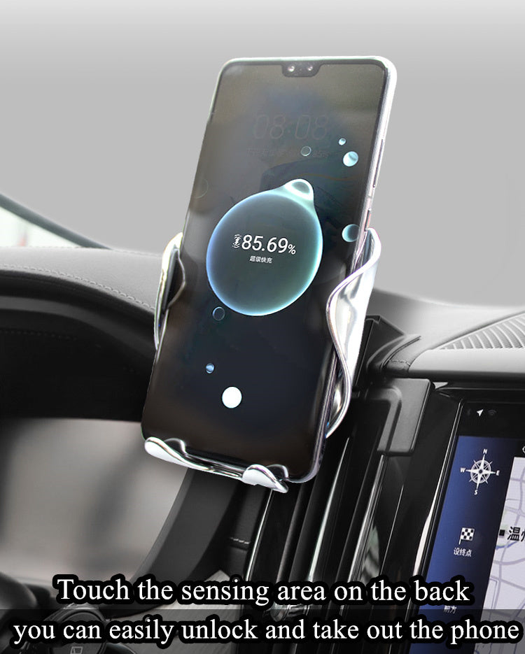 Magnetic Sensor Car Wireless Charging Bracket - Mystery Gadgets magnetic-sensor-car-wireless-charging-bracket, Car Accessories