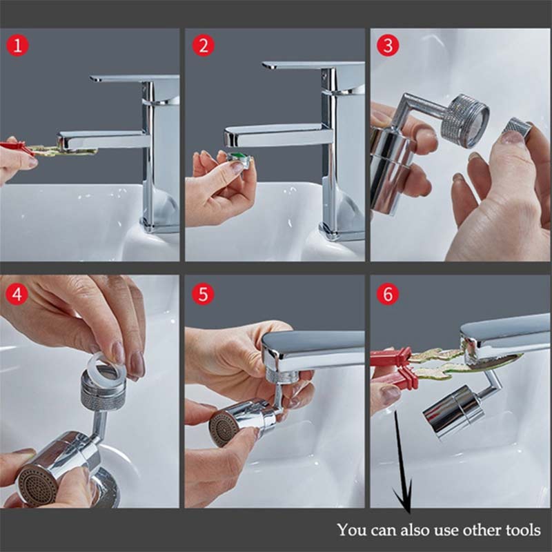 360 Degree Swivel Kitchen Faucet - Mystery Gadgets 360-degree-swivel-kitchen-faucet, bathroom, Bedroom, Gadget, Home & Kitchen