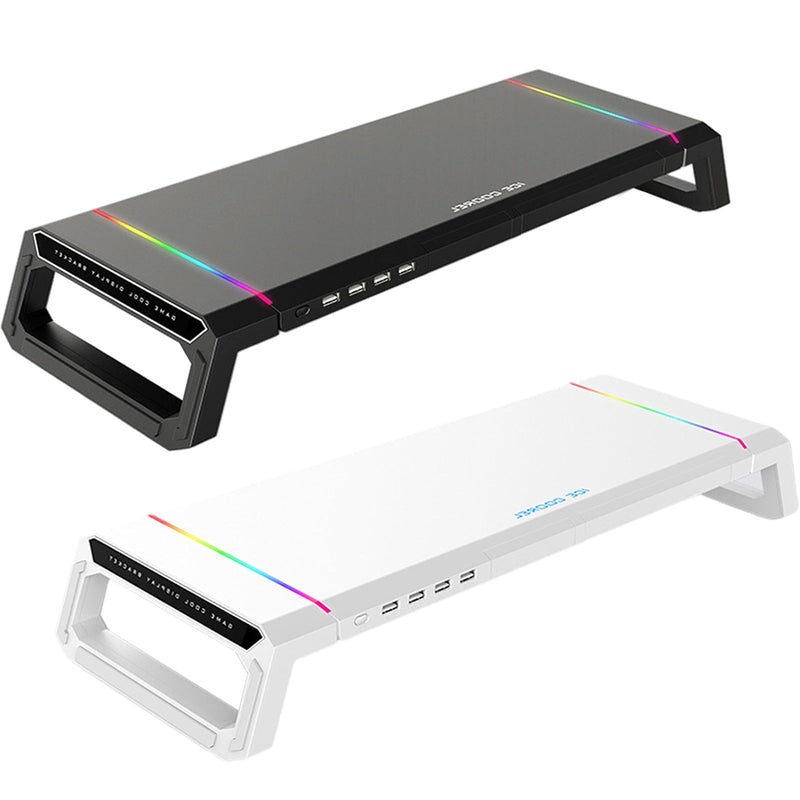 RGB Computer Monitor Raiser Stand - Mystery Gadgets rgb-computer-monitor-raiser-stand, Computer & Accessories