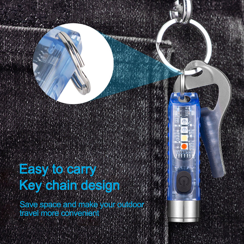 Rechargeable Magnetic Keychain Flashlight - Mystery Gadgets rechargeable-magnetic-keychain-flashlight, Keychain Flashlight