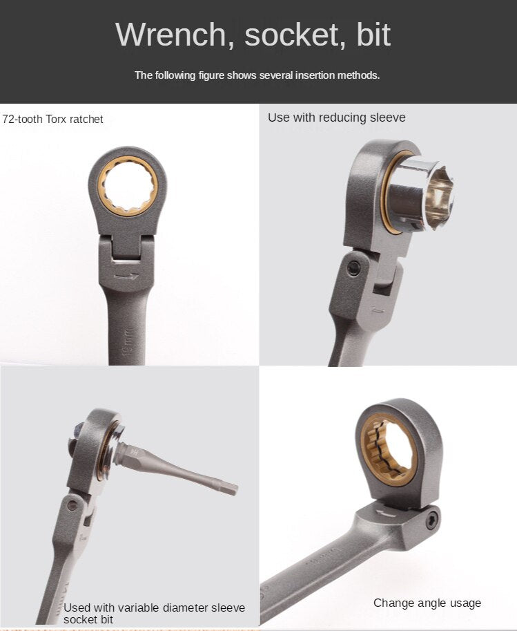Multi-Angle Wrench Screwdriver Kit - Mystery Gadgets multi-angle-wrench-screwdriver-kit, tools