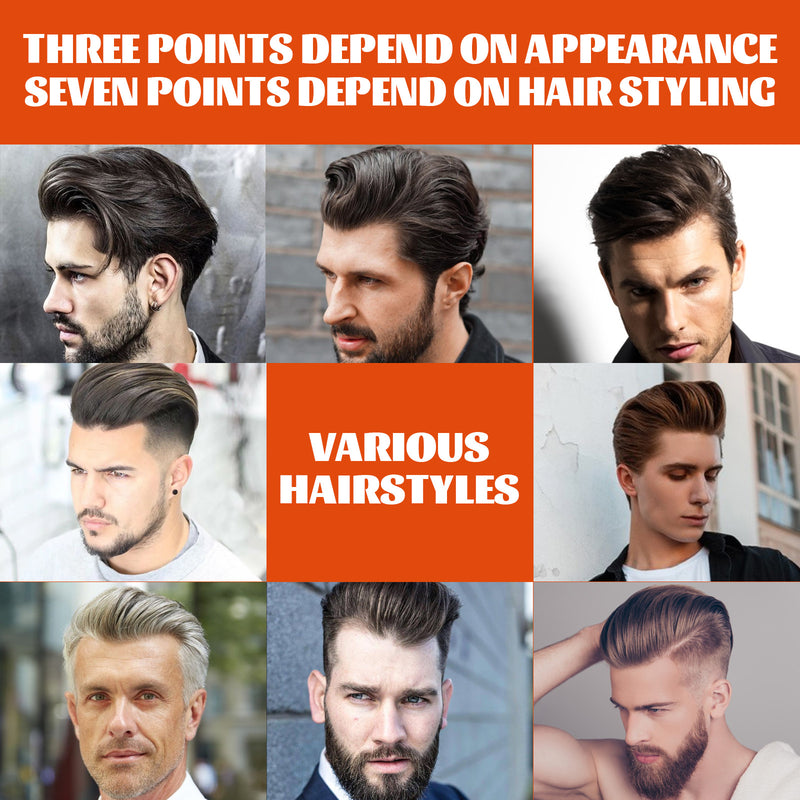 Men's Hair Styling Wax With Comb - Mystery Gadgets mens-hair-styling-wax-with-comb, Fashion, mens