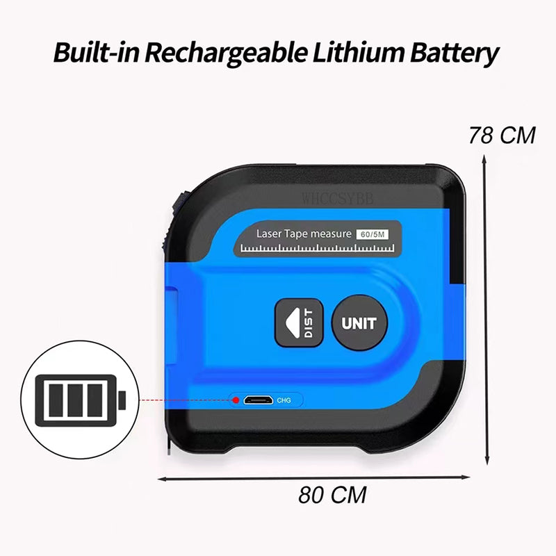 Laser Measuring Tape - Mystery Gadgets laser-measuring-tape, LaserTape, Tape