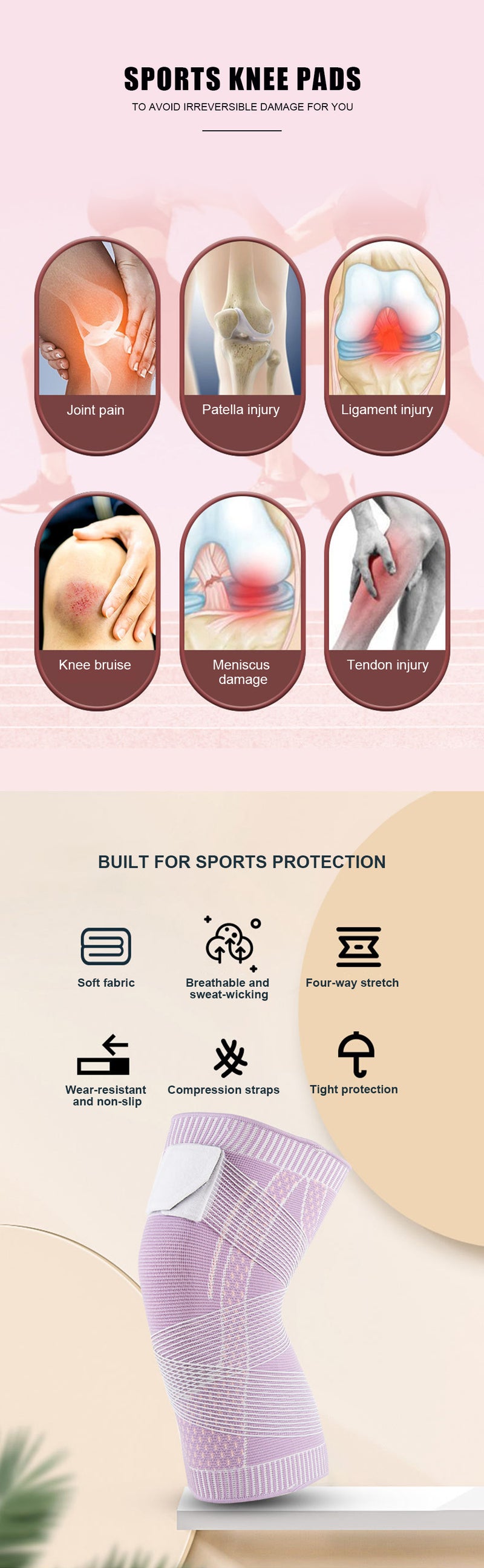 Sports Knee Pads - Mystery Gadgets sports-knee-pads, Health, Health & Beauty