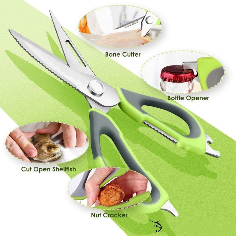 Scissors With Magnetic Protective Sleeve - Mystery Gadgets scissors-with-magnetic-protective-sleeve, Home & Kitchen, kitchen