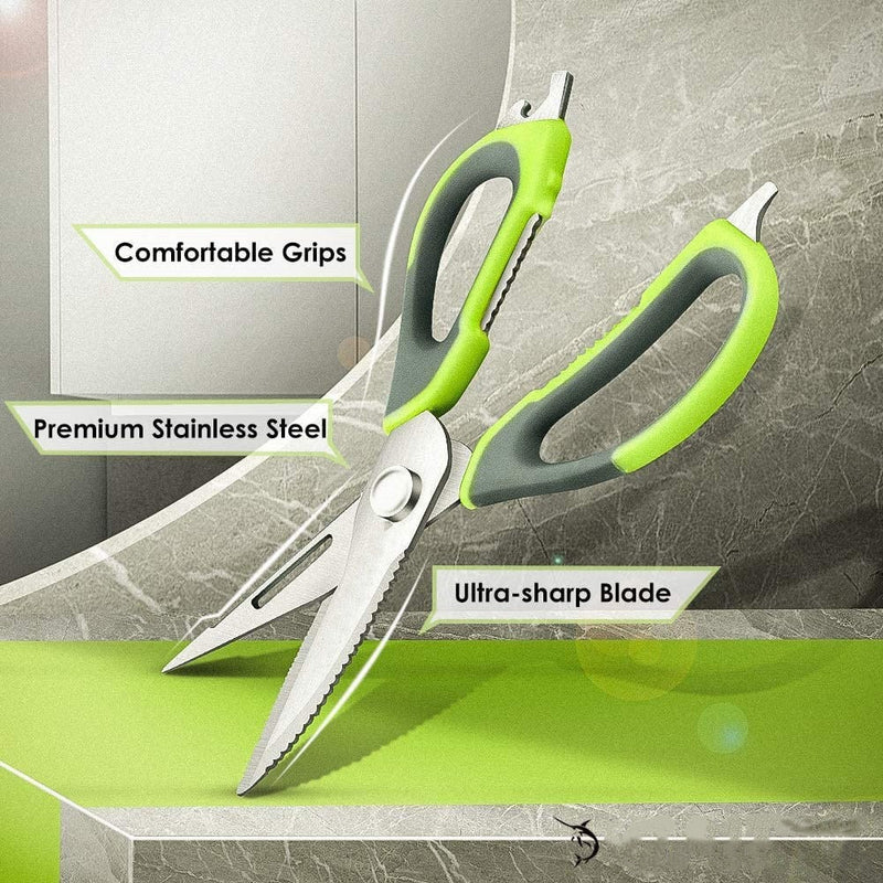 Scissors With Magnetic Protective Sleeve - Mystery Gadgets scissors-with-magnetic-protective-sleeve, Home & Kitchen, kitchen
