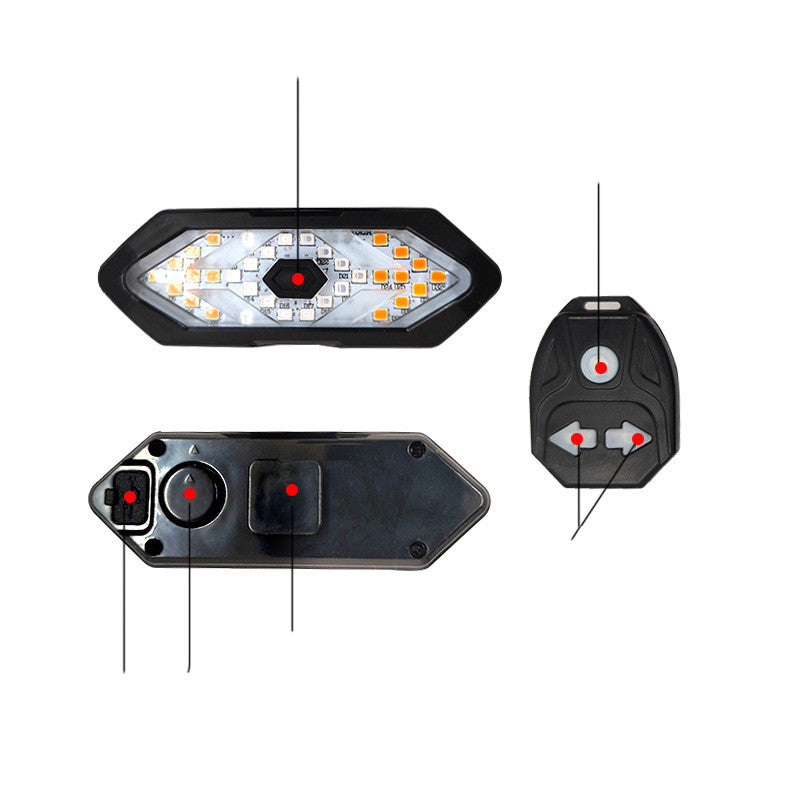 Bicycle RC Signal Light - Mystery Gadgets bicycle-rc-signal-light, Bicycle, RC Signal Light