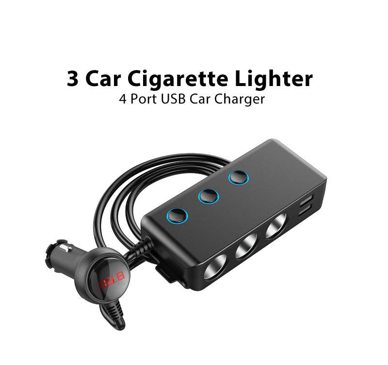 Multifunctional Car Charging Adapter - Mystery Gadgets multifunctional-car-charging-adapter, Car Accessories
