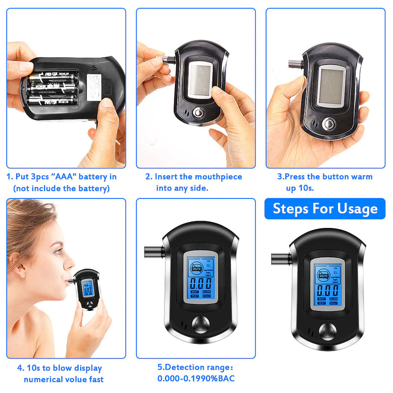 Digital Alcohol Tester - Mystery Gadgets digital-alcohol-tester, Digital Alcohol Tester