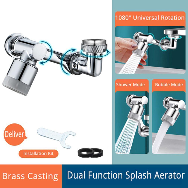 Splash Filter 1080 Degree Rotation Faucet - Mystery Gadgets splash-filter-1080-degree-rotation-faucet, Faucet