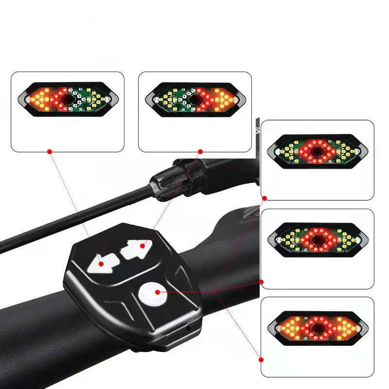 Bicycle RC Signal Light - Mystery Gadgets bicycle-rc-signal-light, Bicycle, RC Signal Light