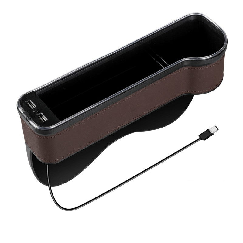 LED Car Seat Gap Storage Box - Mystery Gadgets led-car-seat-gap-storage-box, Car & Accessories