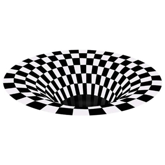 3D Vortex Illusion Carpet - Mystery Gadgets 3d-vortex-illusion-carpet, home, Home Decor