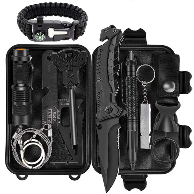 Multifunctional Survival Tool Set - Mystery Gadgets multifunctional-survival-tool-set, travel