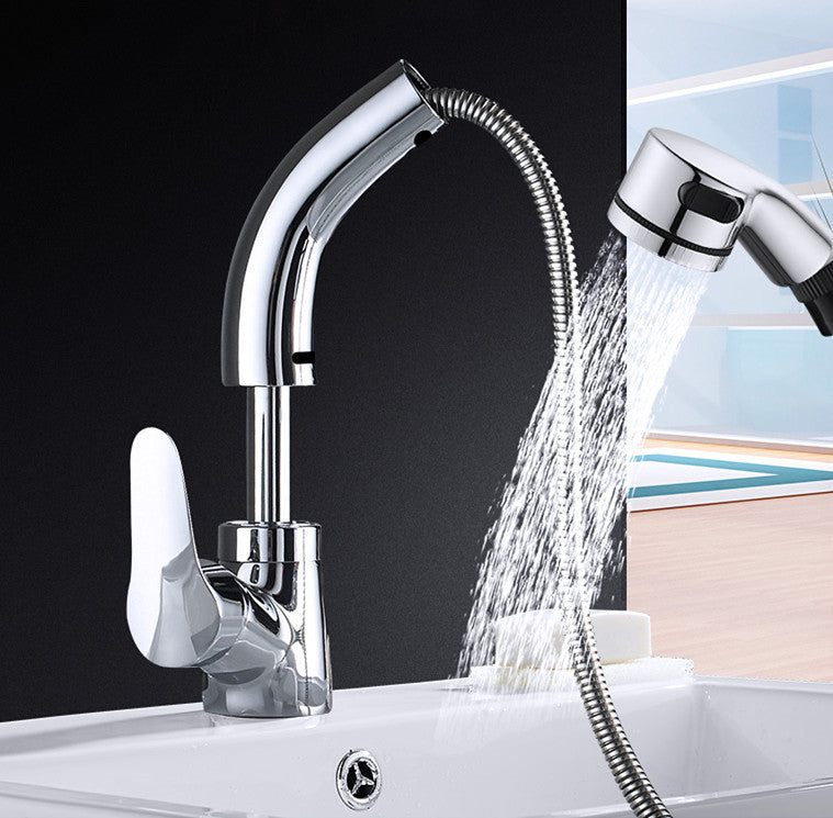 Pull-out 360 Degree Rotatable Faucet - Mystery Gadgets pull-out-360-degree-rotatable-faucet, Faucet