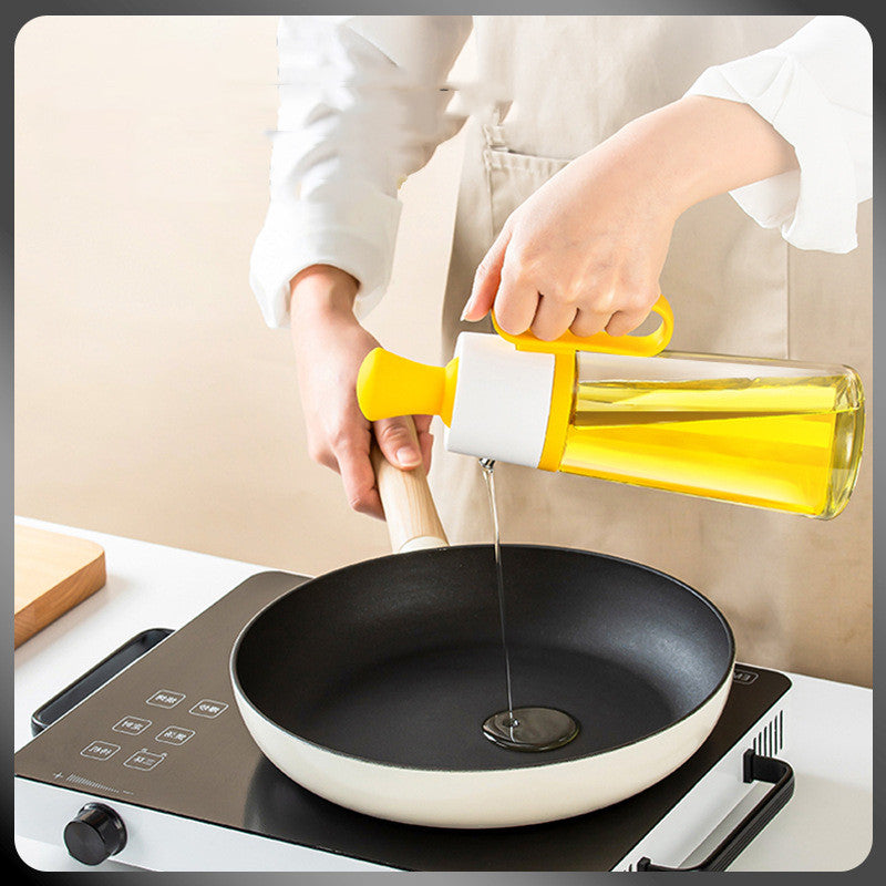 Oil Dispenser Bottle With Brush - Mystery Gadgets oil-dispenser-bottle-with-brush, Home & Kitchen, kitchen, Oil Dispenser Bottle