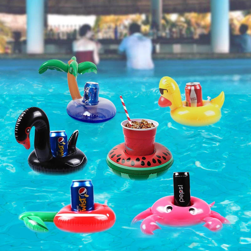 Inflatable Floating Beverage Holder - Mystery Gadgets inflatable-floating-beverage-holder, Outdoor, toys