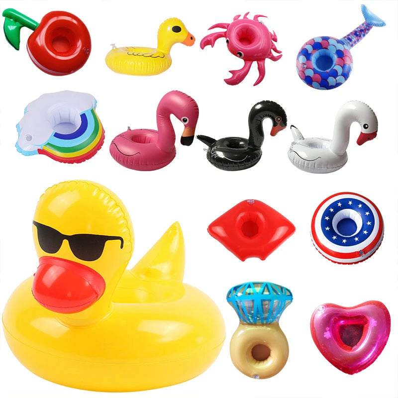 Inflatable Floating Beverage Holder - Mystery Gadgets inflatable-floating-beverage-holder, Outdoor, toys