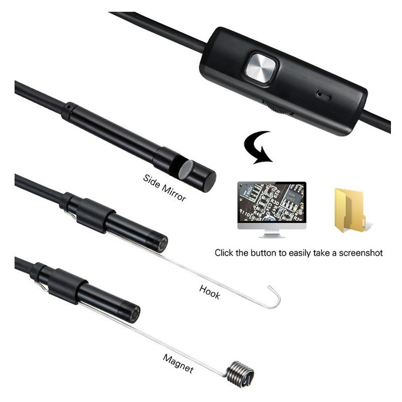 USB Endoscope Waterproof Inspection Camera - Mystery Gadgets usb-endoscope-waterproof-inspection-camera, Inspection Camera