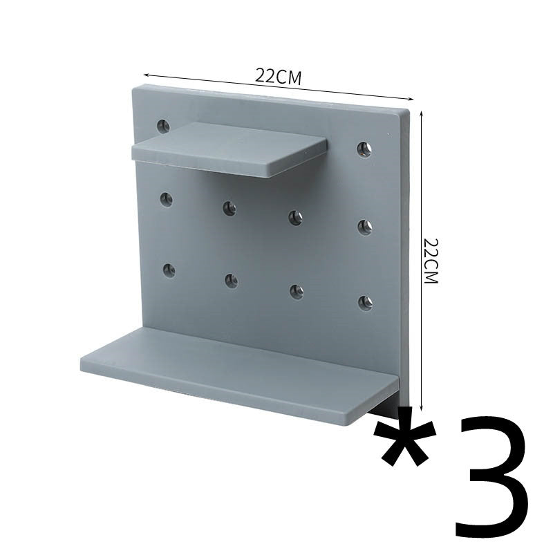 Wall-Mounted Peg Board Shelves - Mystery Gadgets wall-mounted-peg-board-shelves, Gadgets
