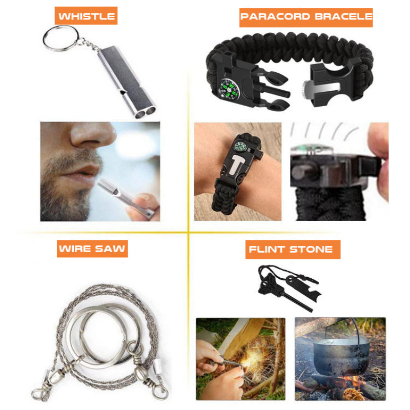 Multifunctional Survival Tool Set - Mystery Gadgets multifunctional-survival-tool-set, travel