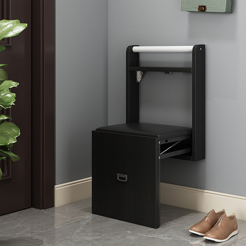 Wall-Mounted Foldable Stool - Mystery Gadgets wall-mounted-foldable-stool, home