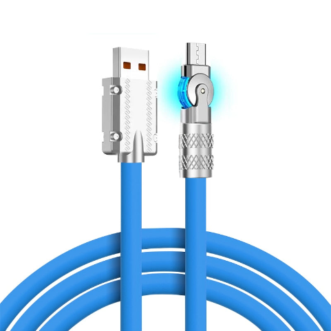 Rotatable Fast Charge Data Cable - Mystery Gadgets rotatable-fast-charge-data-cable, Mobile & Accessories