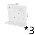 Wall-Mounted Peg Board Shelves - Mystery Gadgets wall-mounted-peg-board-shelves, Gadgets