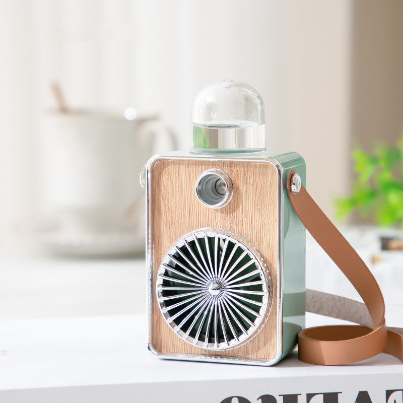 Rechargeable Cooling Fan with Spray Humidifier - Mystery Gadgets rechargeable-cooling-fan-with-spray-humidifier, Rechargeable Cooling Fan