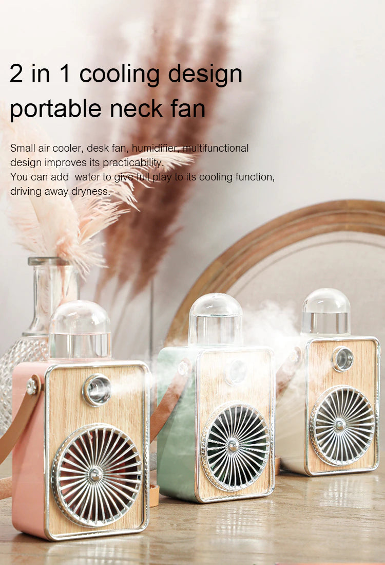 Rechargeable Cooling Fan with Spray Humidifier - Mystery Gadgets rechargeable-cooling-fan-with-spray-humidifier, Rechargeable Cooling Fan
