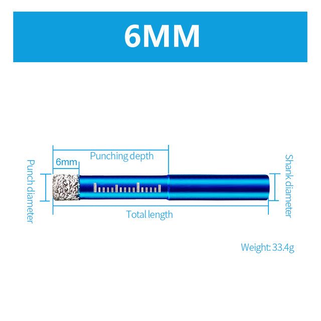 Diamond Coated Drill Bit - Mystery Gadgets diamond-coated-drill-bit, Drill Bit, tools