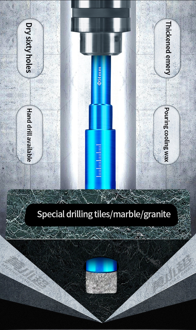 Diamond Coated Drill Bit - Mystery Gadgets diamond-coated-drill-bit, Drill Bit, tools