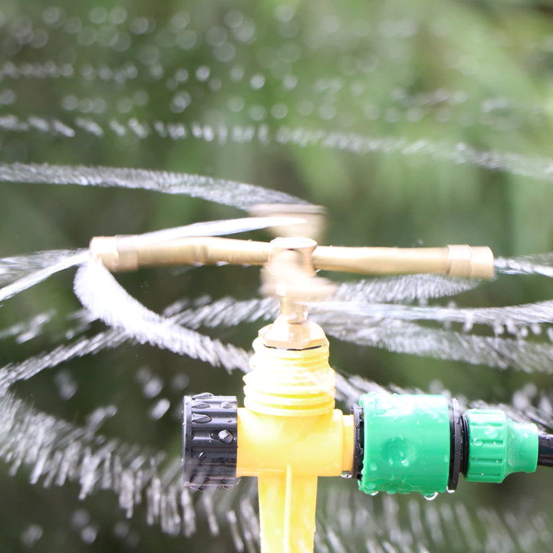 Copper Rotary Sprinkler - Mystery Gadgets copper-rotary-sprinkler, Garden, Rotary Sprinkler